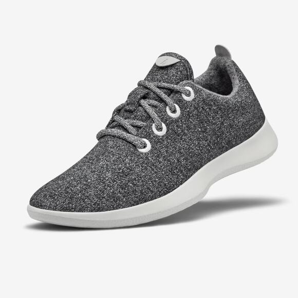 Allbirds Light Grey Wool Runner Sneaker - Picture 2 of 9